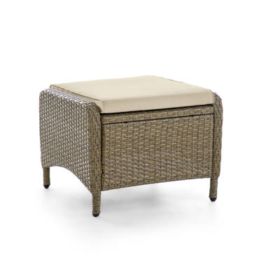 Hampton bay wicker discount ottoman